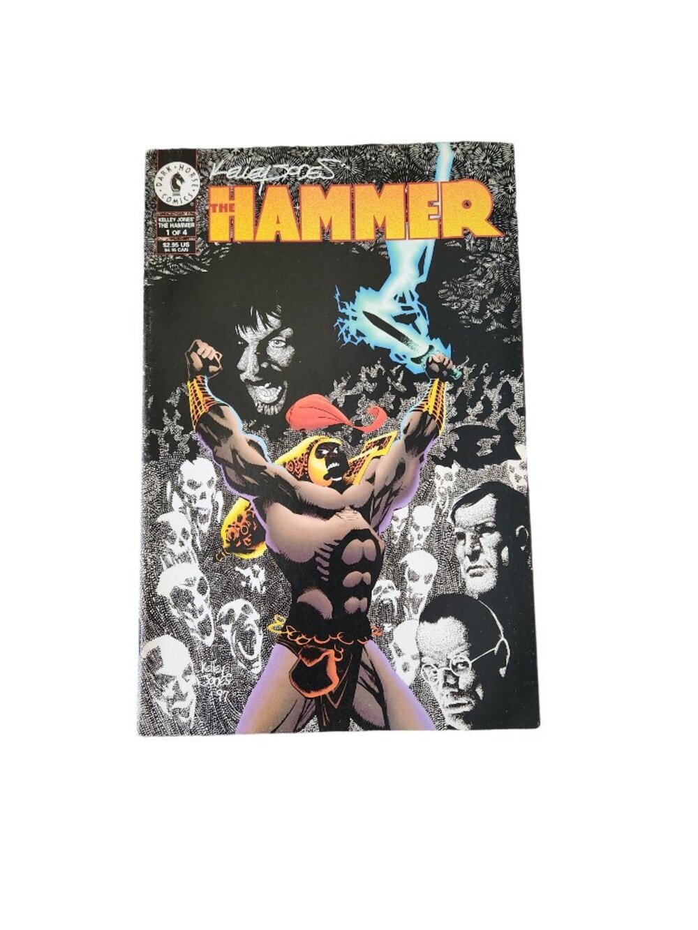Dark Horse The Hammer #1 1997 Comic Book Collector Bagged Boarded